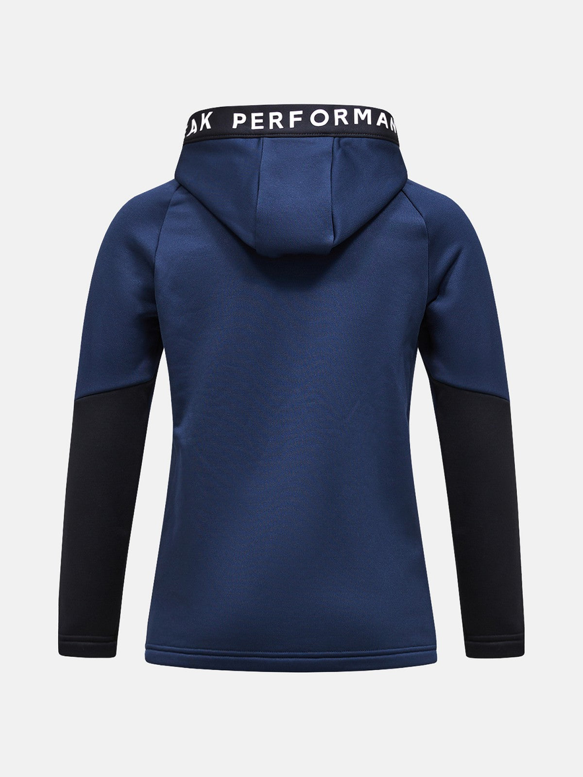 Jr Rider Zip Hood-BLUE SHADOW-BLACK