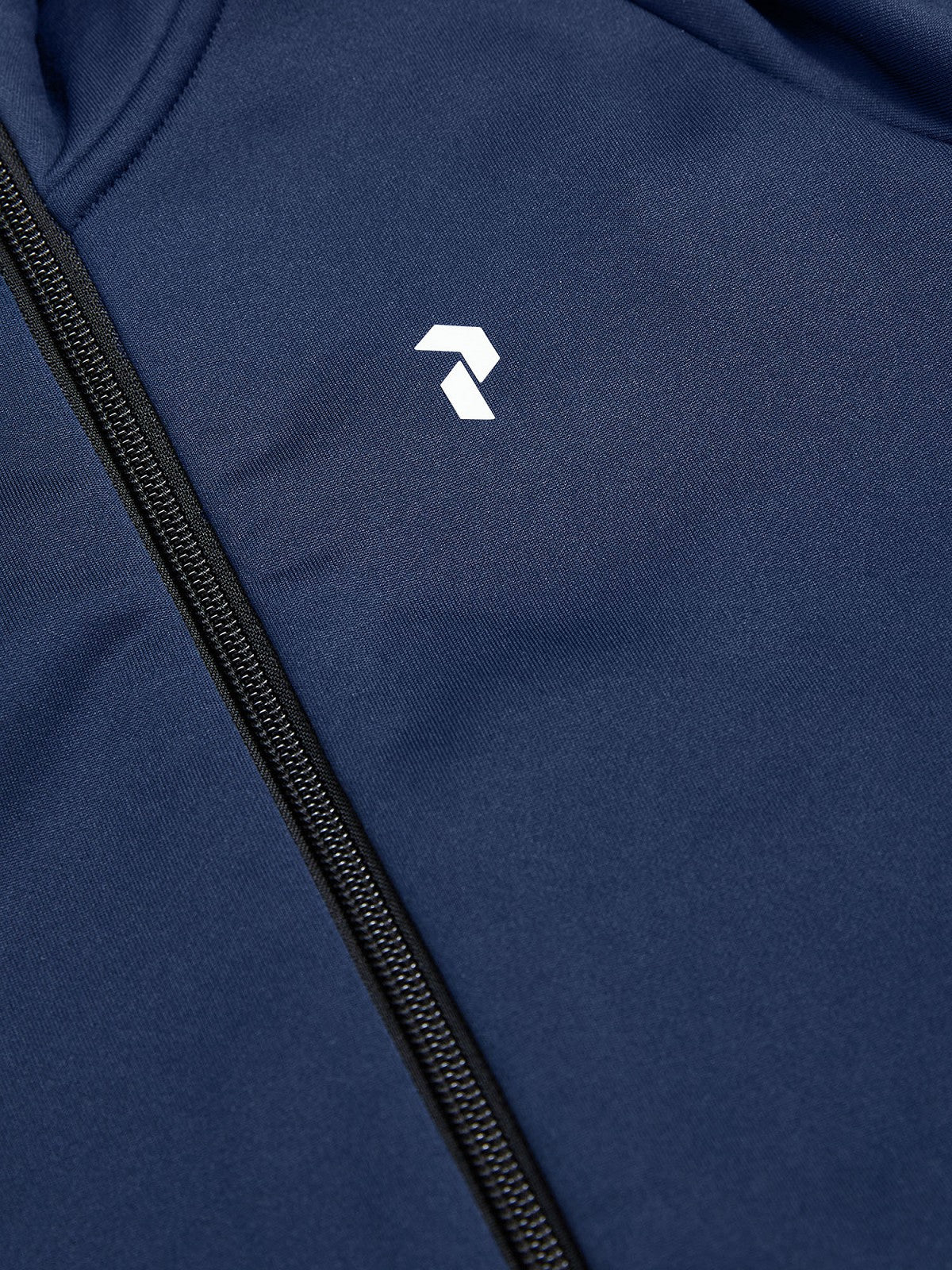 Jr Rider Zip Hood-BLUE SHADOW-BLACK