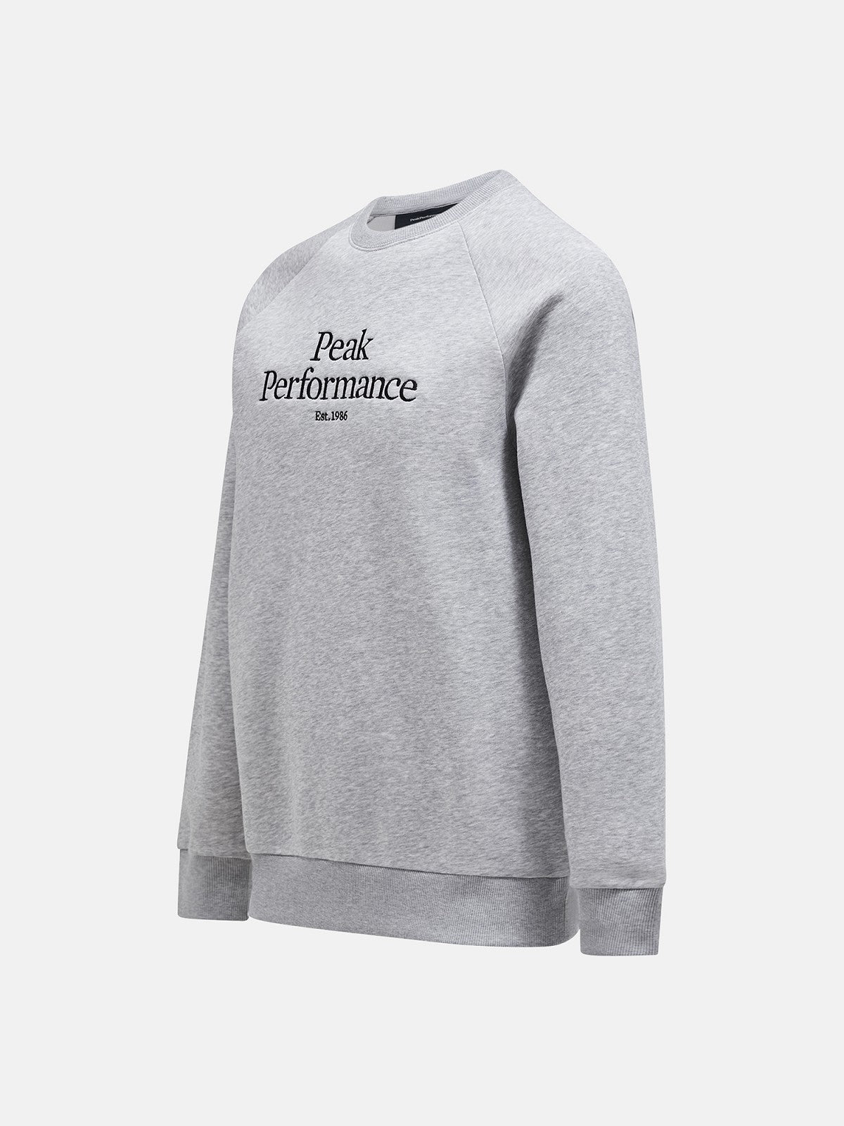 M Original Crew-MED GREY MELANGE-BLACK