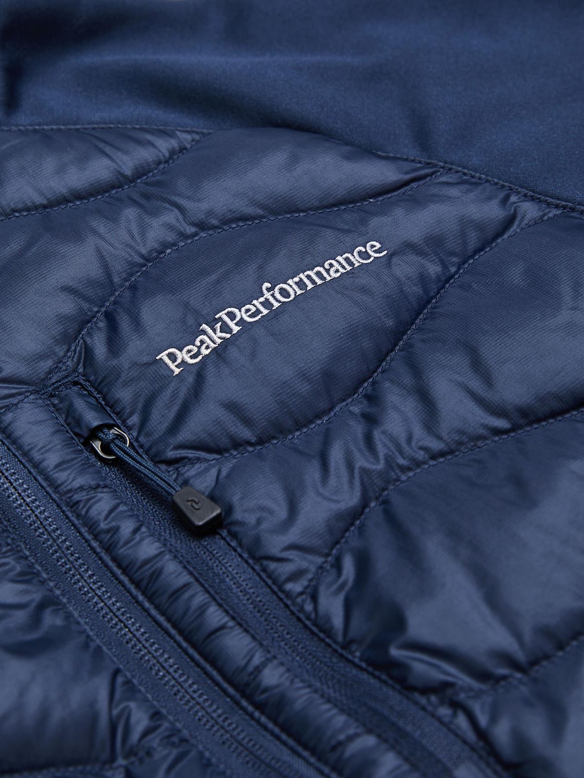 W Helium Down Hybrid Hood-BLUE SHADOW