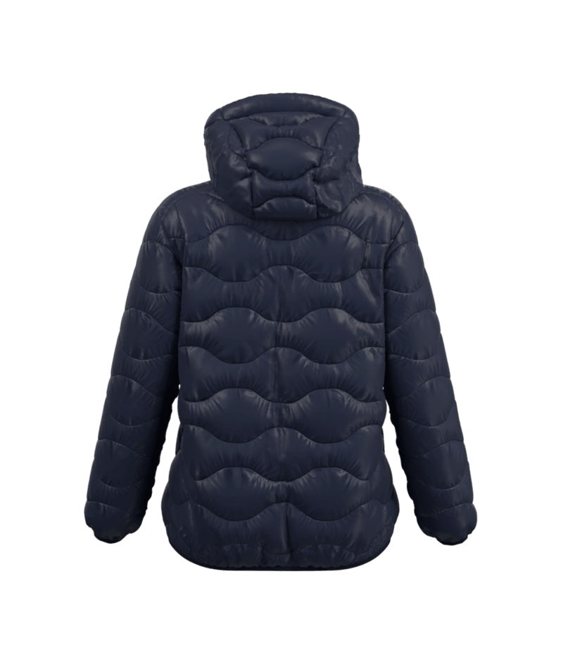 W Helium Down Hood Jacket-BLUE SHADOW