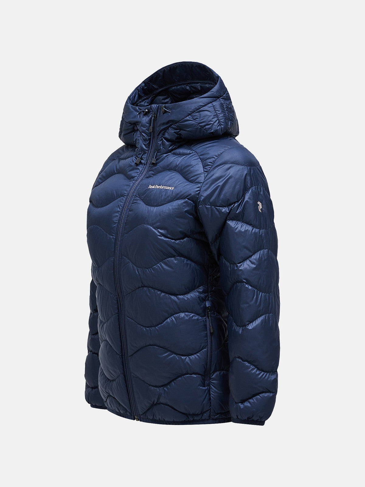 W Helium Down Hood Jacket-BLUE SHADOW