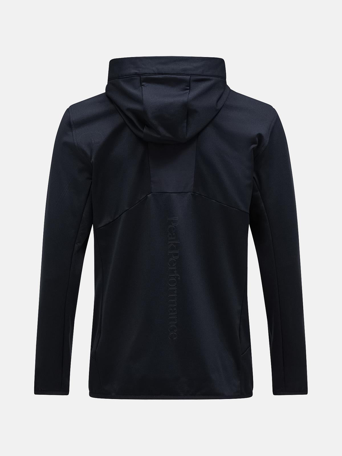 M Utility Light Zip Hood-BLACK-BLACK