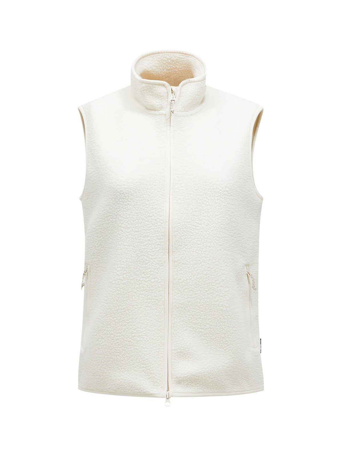 W Pile Vest-VINTAGE WHITE