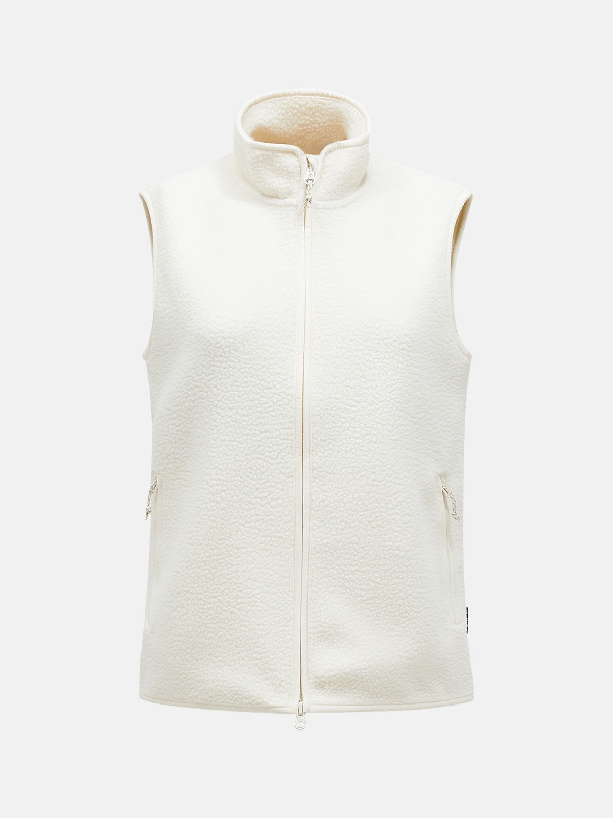 W Pile Vest-VINTAGE WHITE