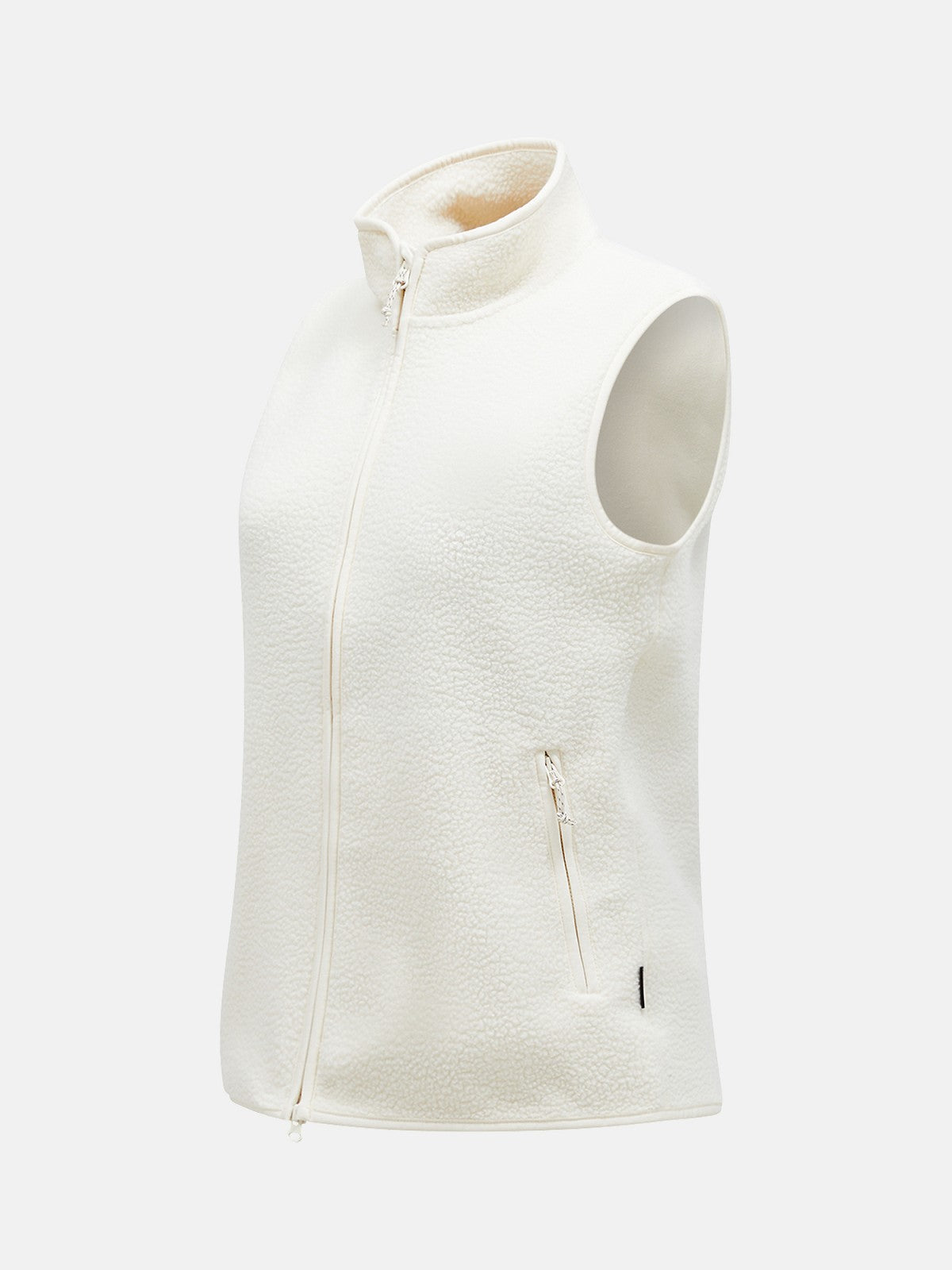 W Pile Vest-VINTAGE WHITE
