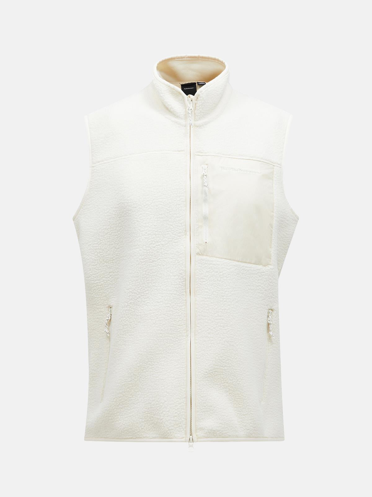 M Pile Vest-VINTAGE WHITE