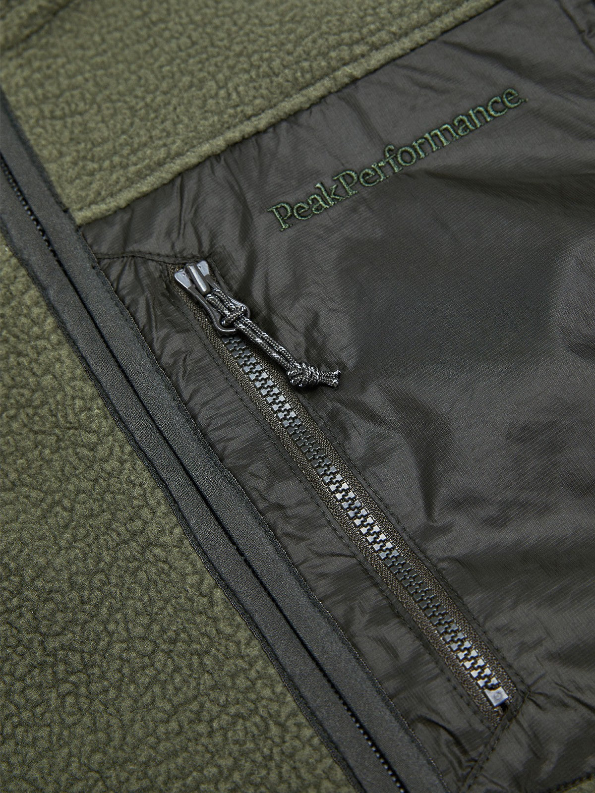 M Pile Vest-PINE NEEDLE