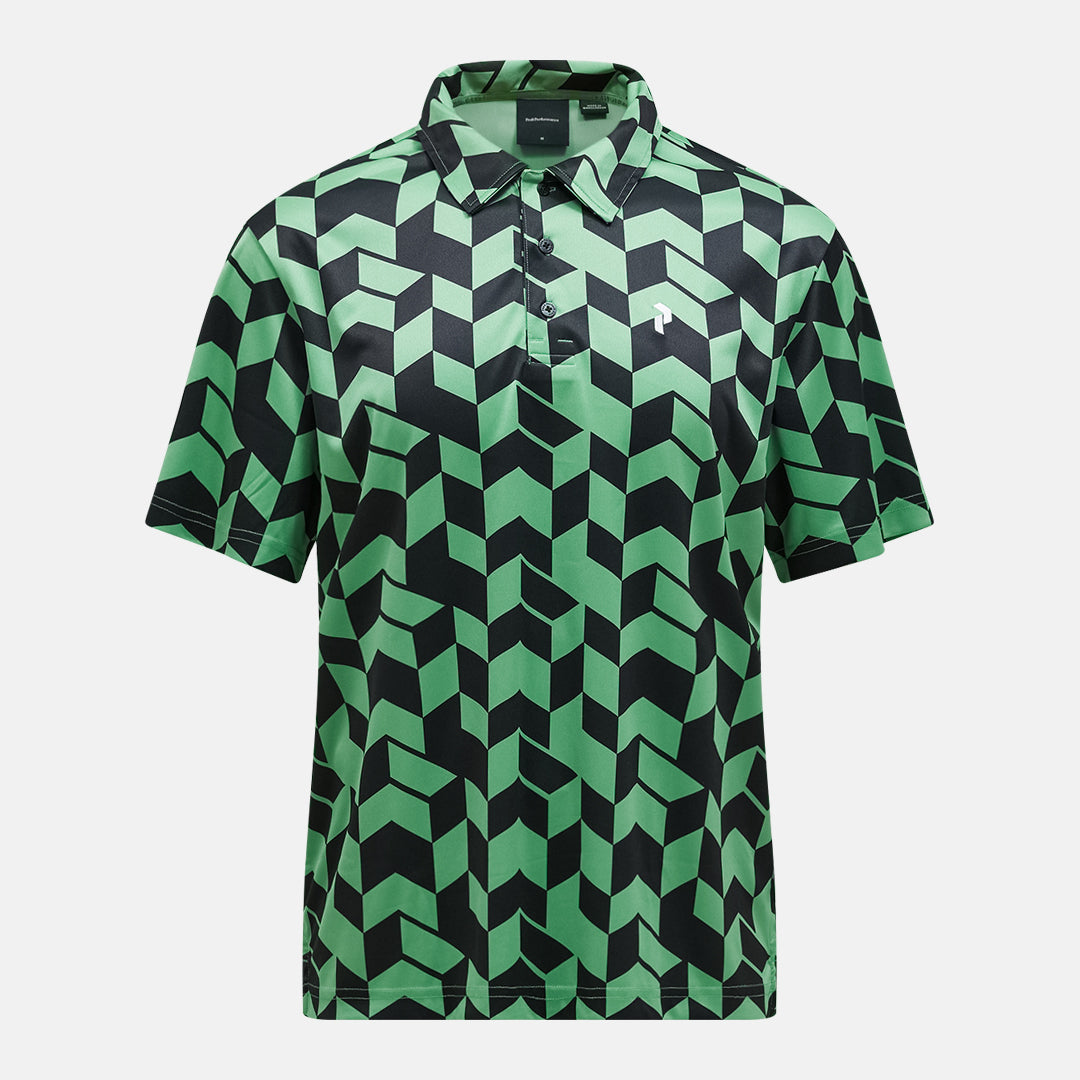 M Graphic SS Polo-PEPPERMINT
