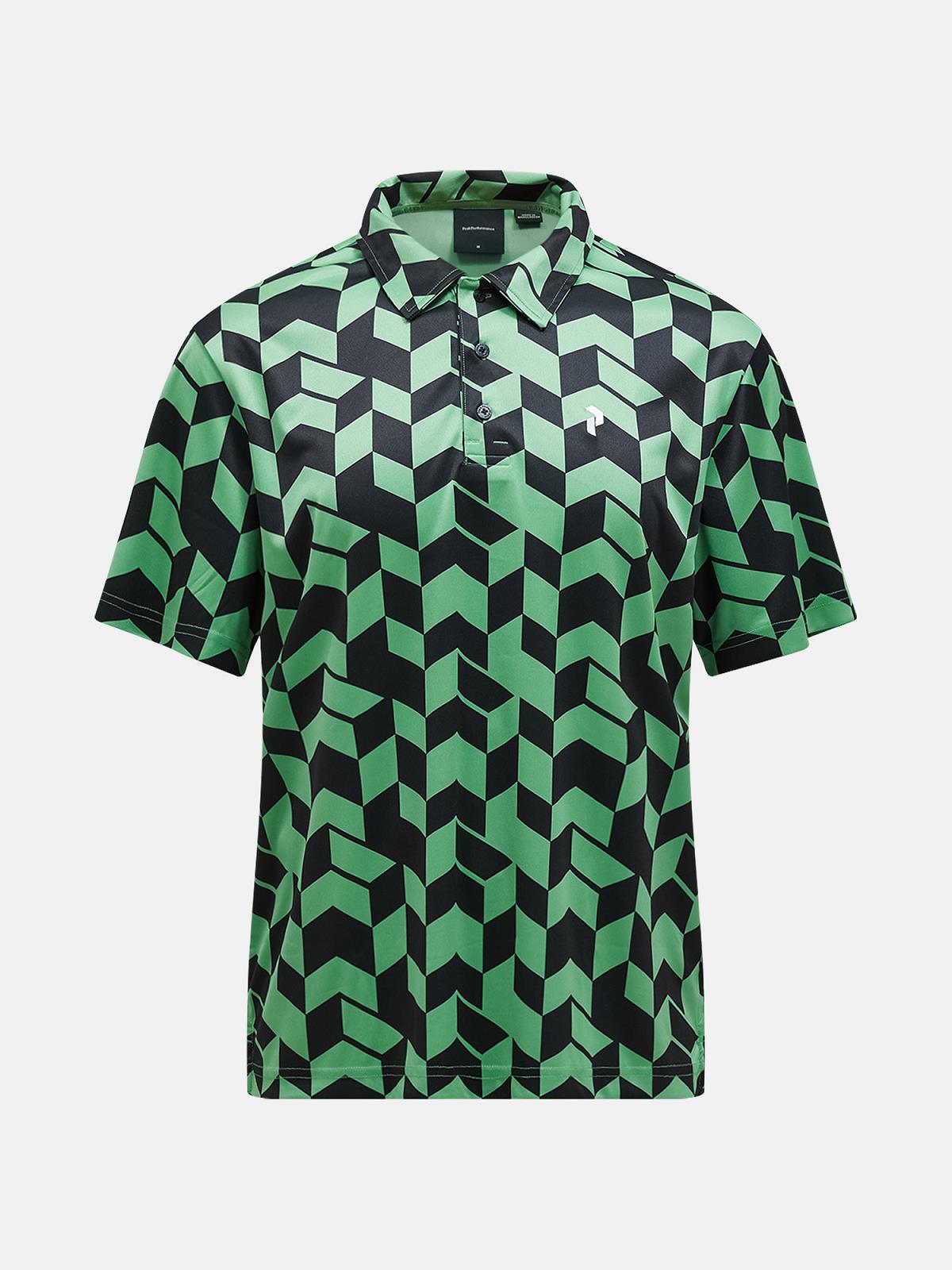 M Graphic SS Polo-PEPPERMINT