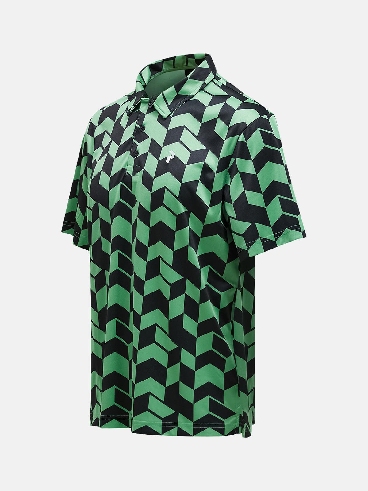 M Graphic SS Polo-PEPPERMINT