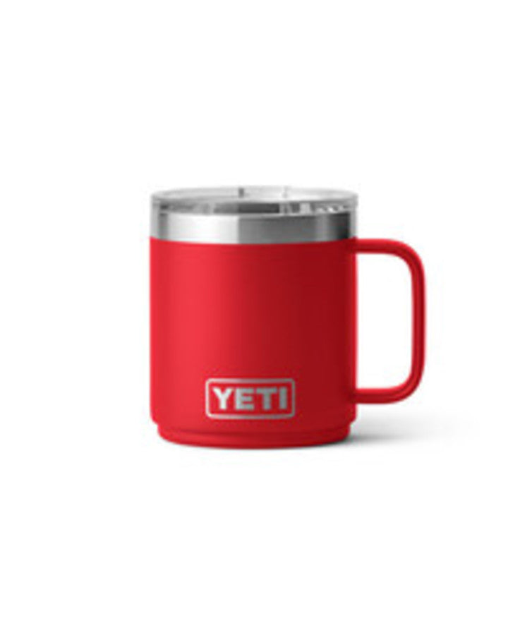 YETI RAMBLER 10 OZ MUG RESCUE RED
