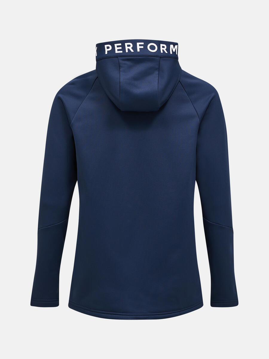 M Rider Zip Hood-BLUE SHADOW