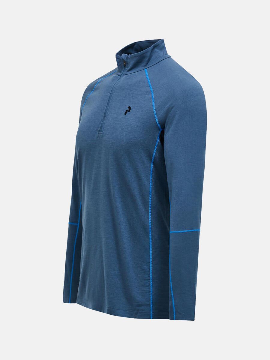 Magic Half Zip Wool-blend Baselayer Men