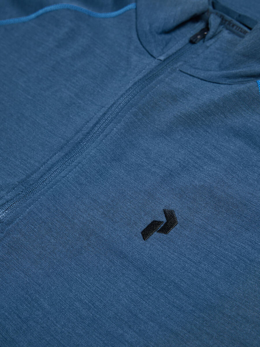 Magic Half Zip Wool-blend Baselayer Men