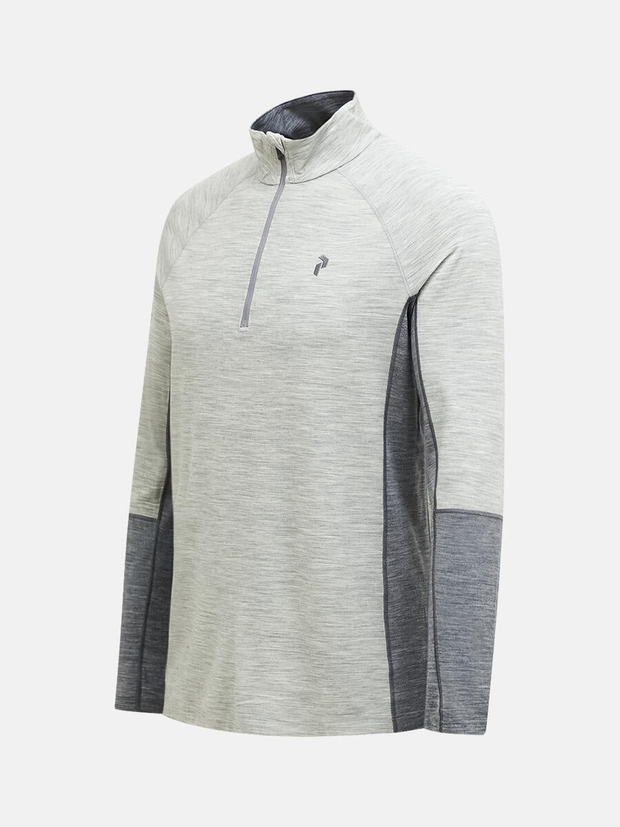 Magic Half Zip Wool-blend Baselayer Men
