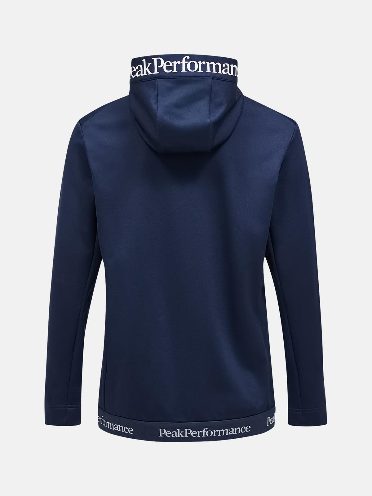 M Rider Tech Zip Hood-BLUE SHADOW