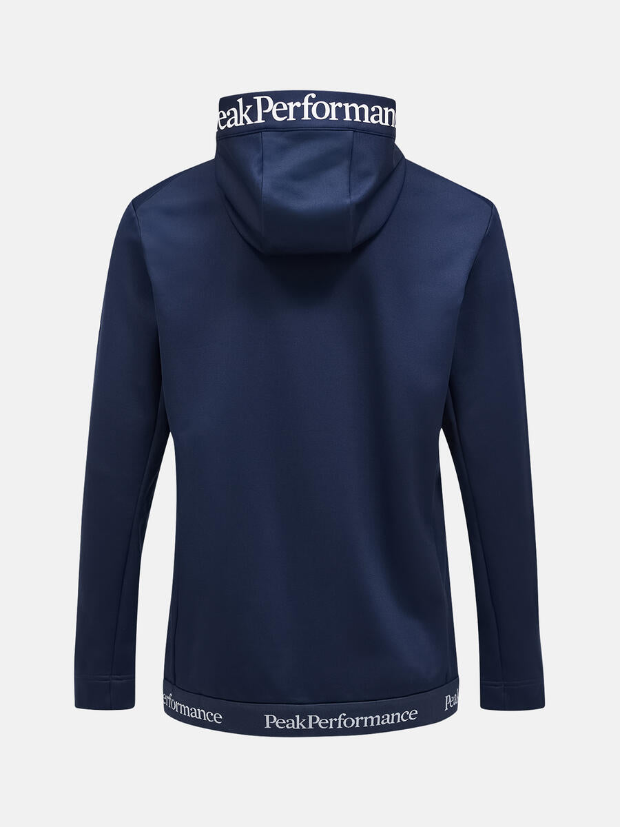 M Rider Tech Zip Hood-BLUE SHADOW