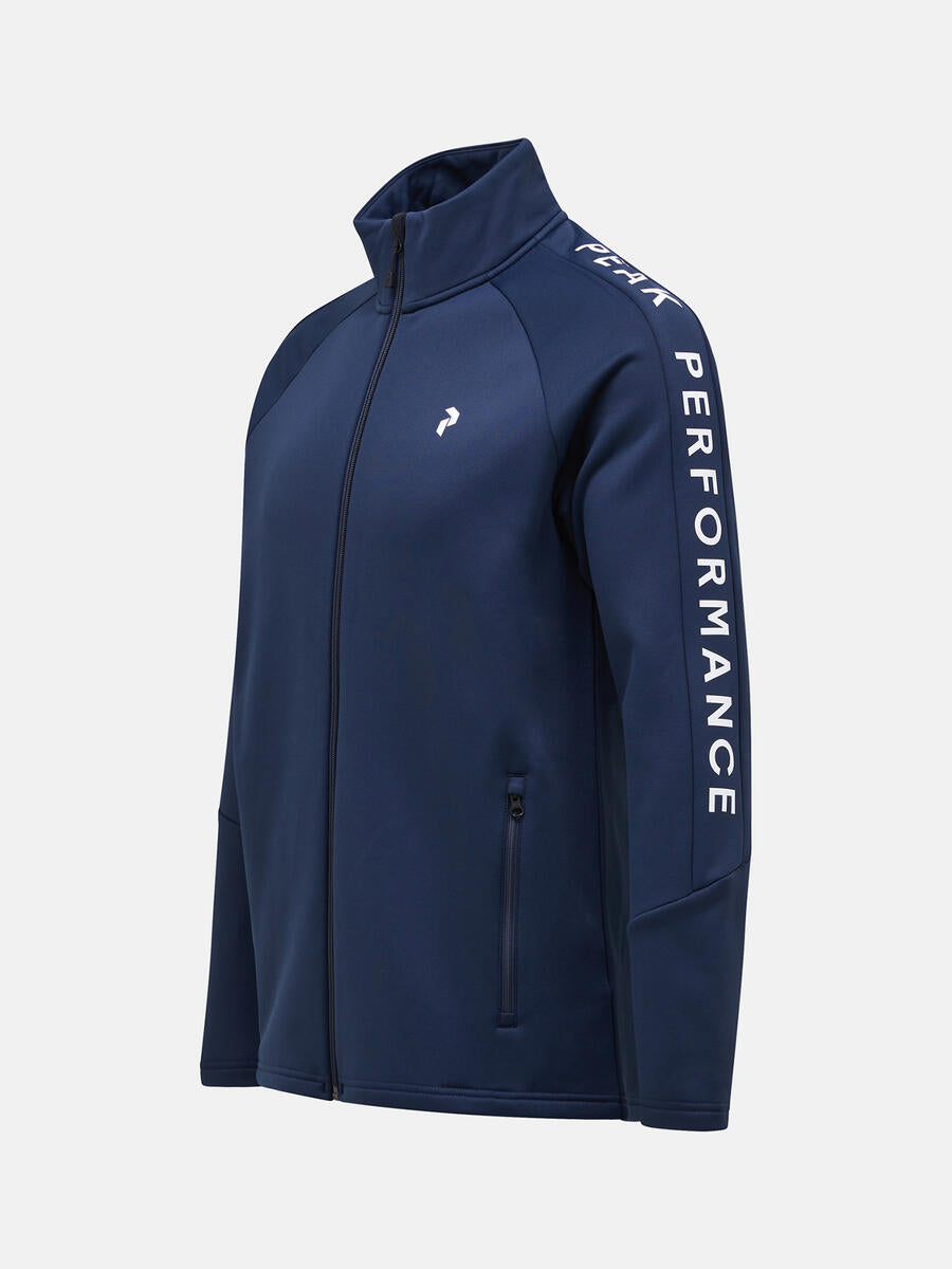 M Rider Zip Jacket-BLUE SHADOW