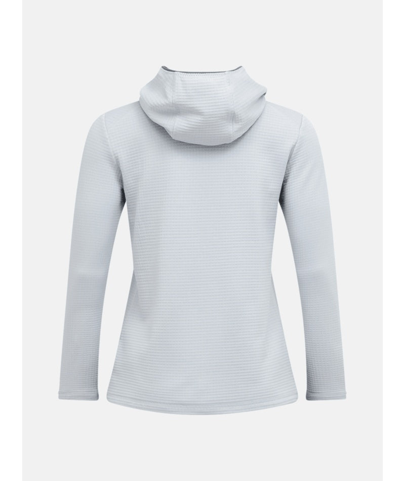 Trail Polartec® Power Grid™ Zip Hood Women Summit Smoke