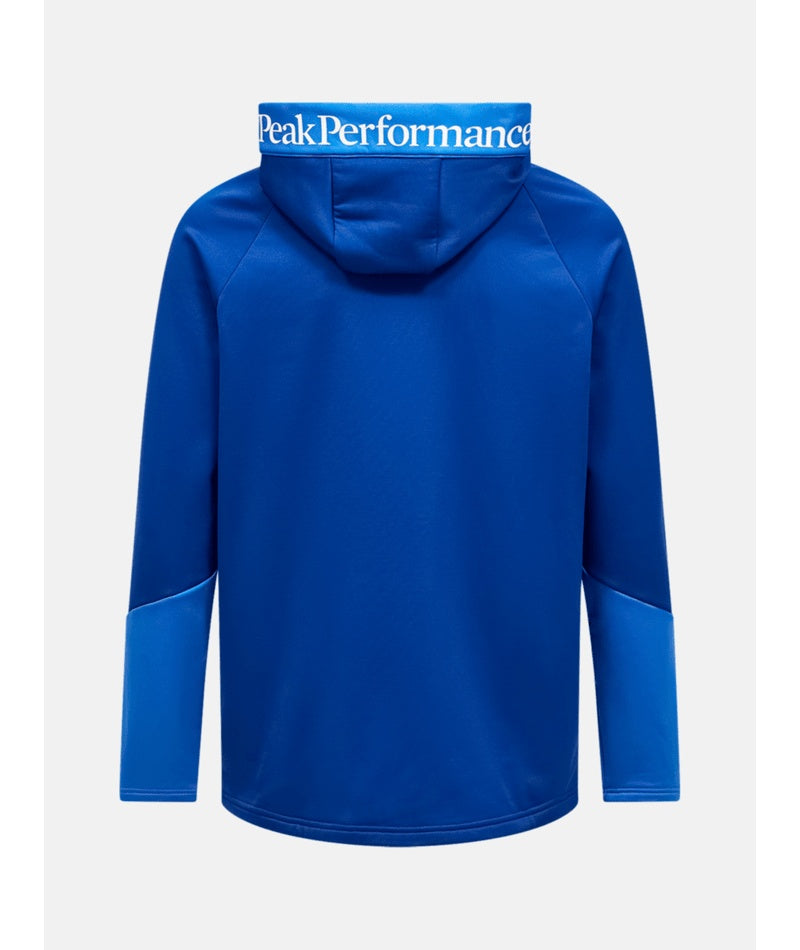Rider Essentials Midlayer Zip Hood Men True Blue Crisp air Blue