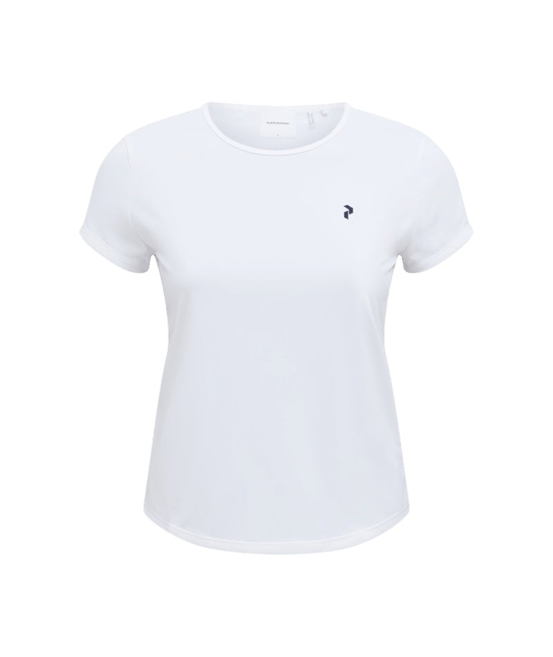 Active Slim Shortsleeve Women White