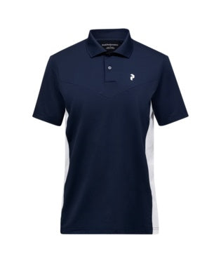 Swift Polo Men Bleu Shadow White