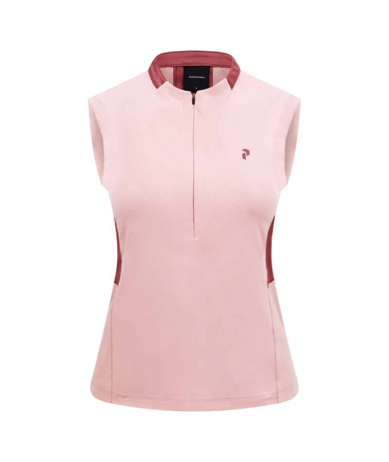 MountainBreath Sleveless Polo Women Warm Blush