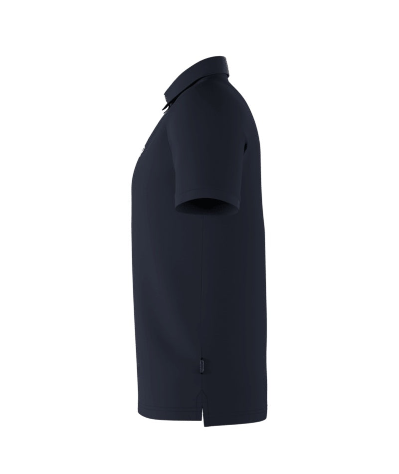 Classic Cotton Polo Men Bleu Shadow