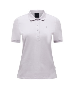 Classic Cotton Polo Women Mistyt Lavender
