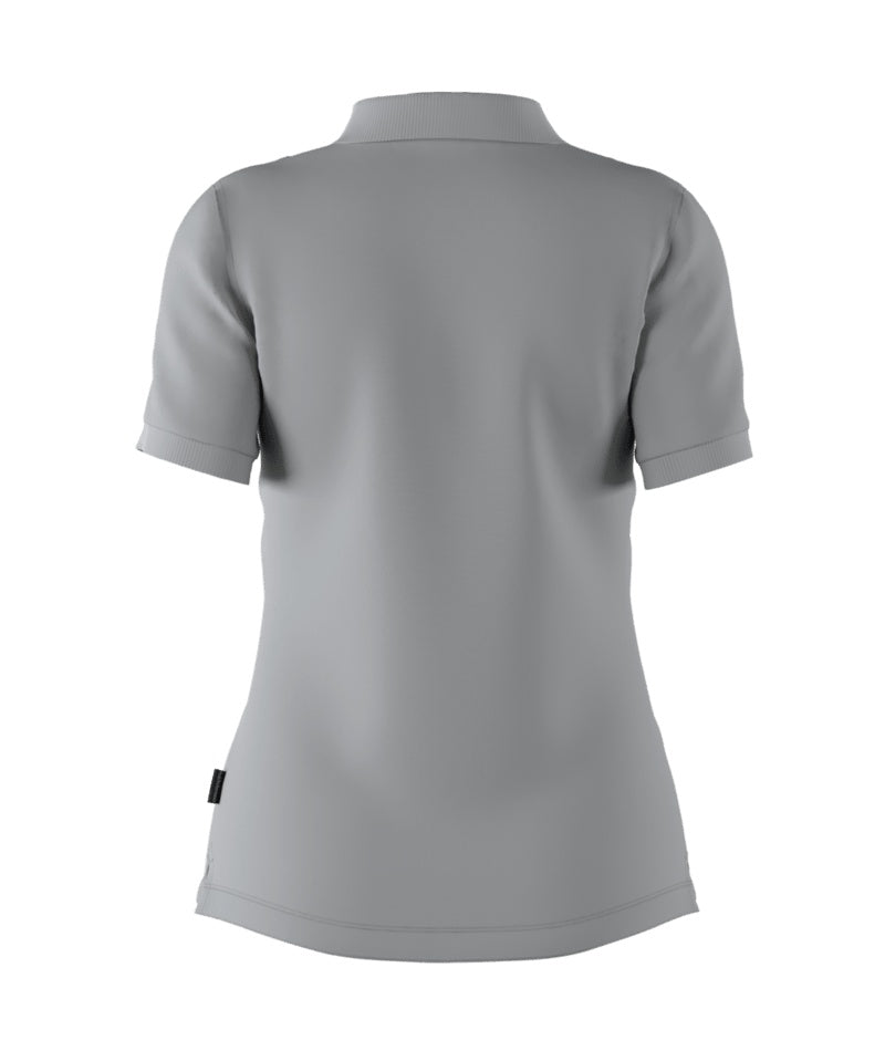 Classic Cotton Polo Women Summit Smoke