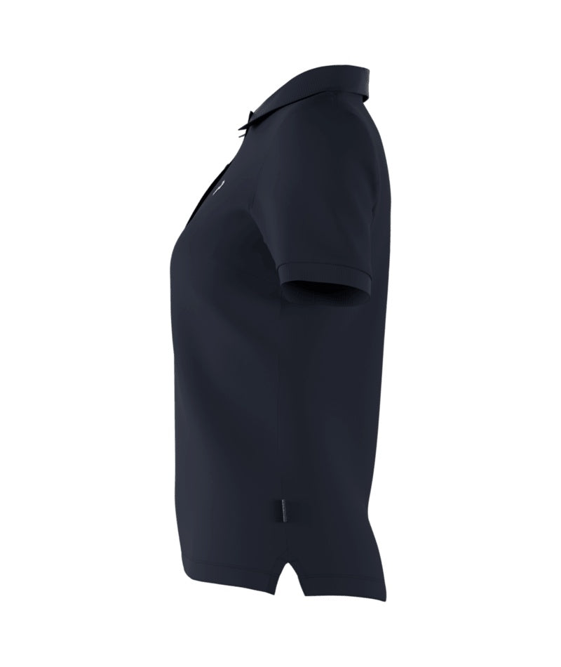 Classic Cotton Polo Women Blue Shadow