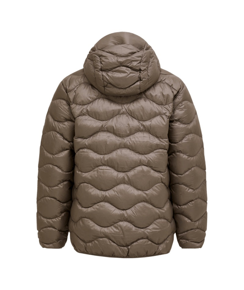 Helium Down Hood Jacket Men Terrain Tan