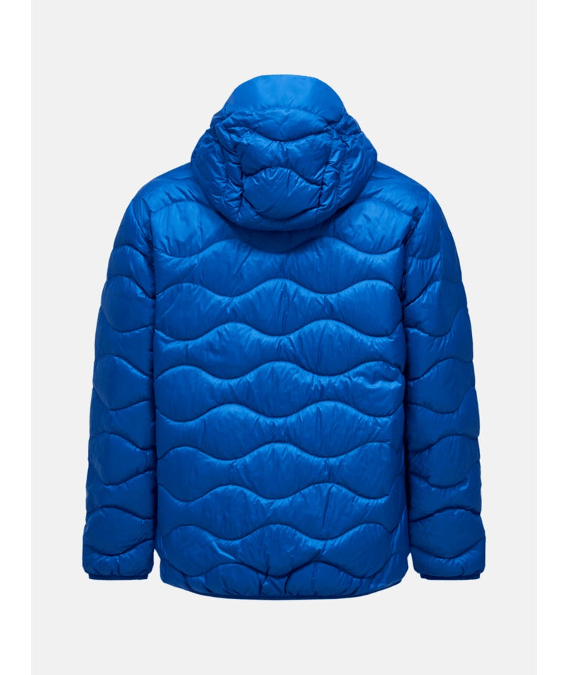 Helium Down Hood Jacket Men True Blue Summit Smoke