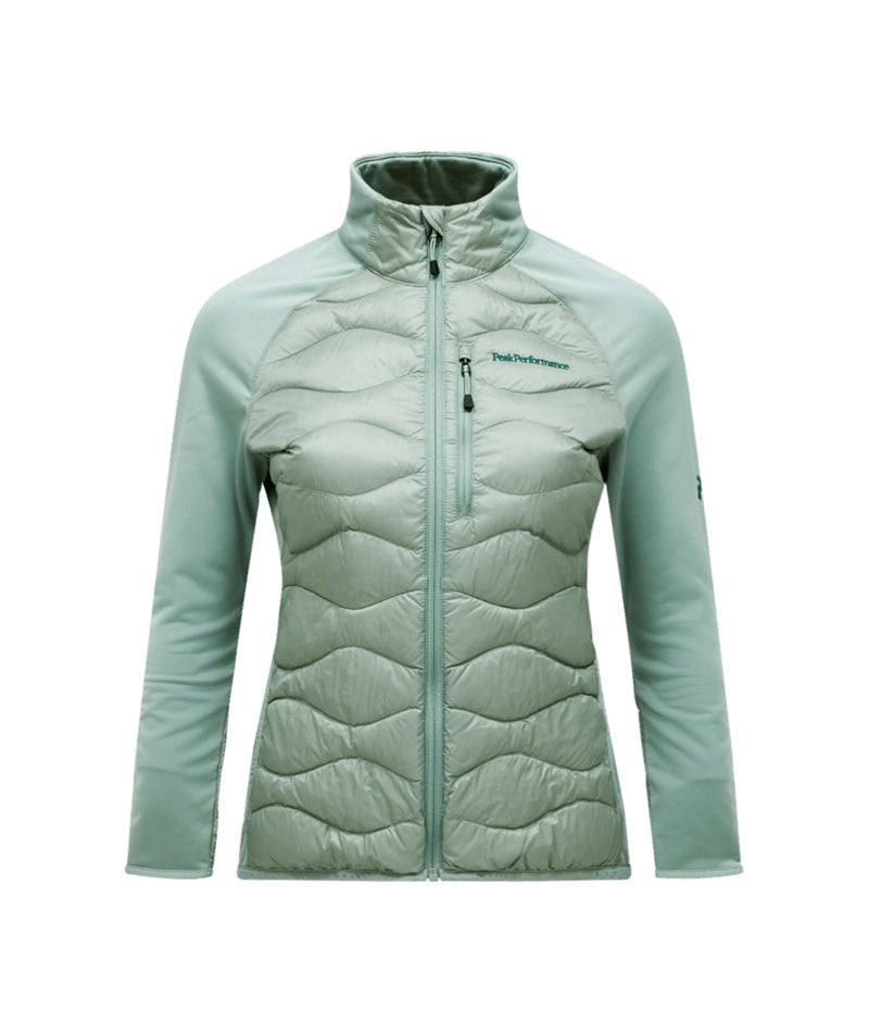 Helium Hybrid Down Jacket Women Green Valley