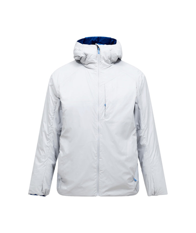 Freelight Reversible Insulated Hood Jacket M Summit Smoke True Blue