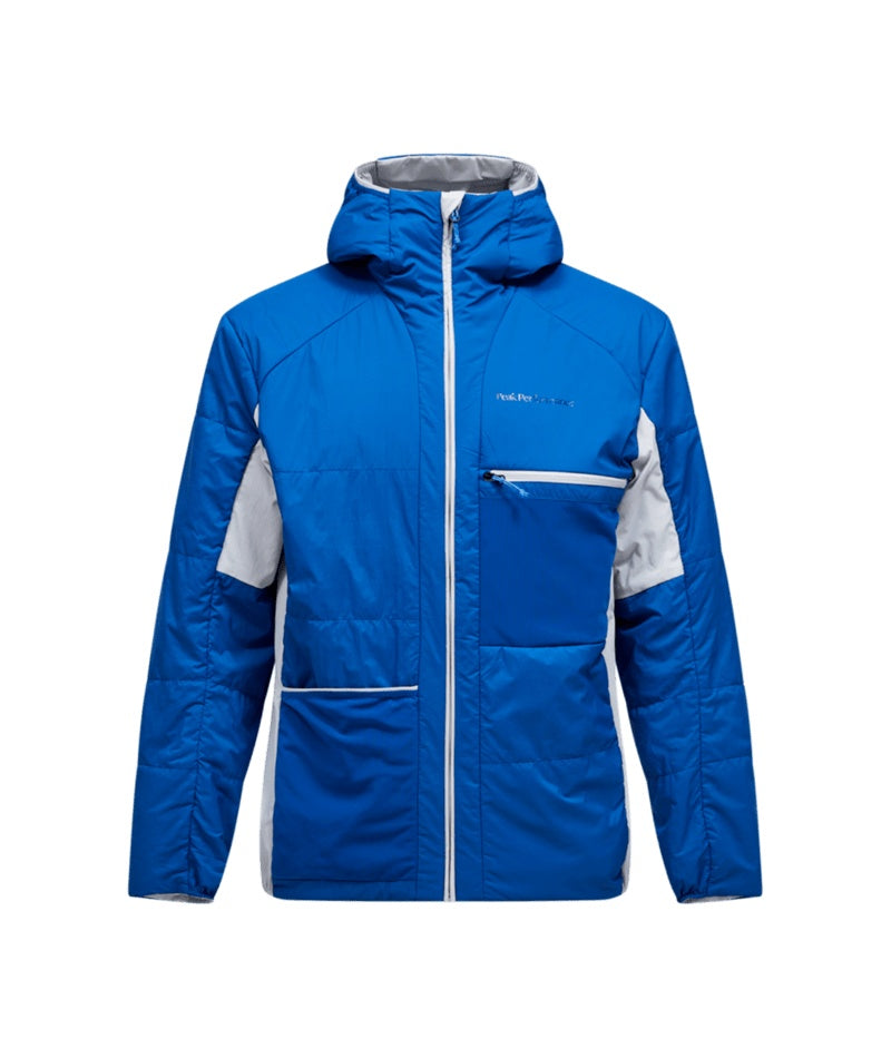 Freelight Reversible Insulated Hood Jacket M Summit Smoke True Blue