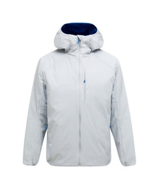 Freelight Reversible Insulated Hood Jacket M Summit Smoke True Blue
