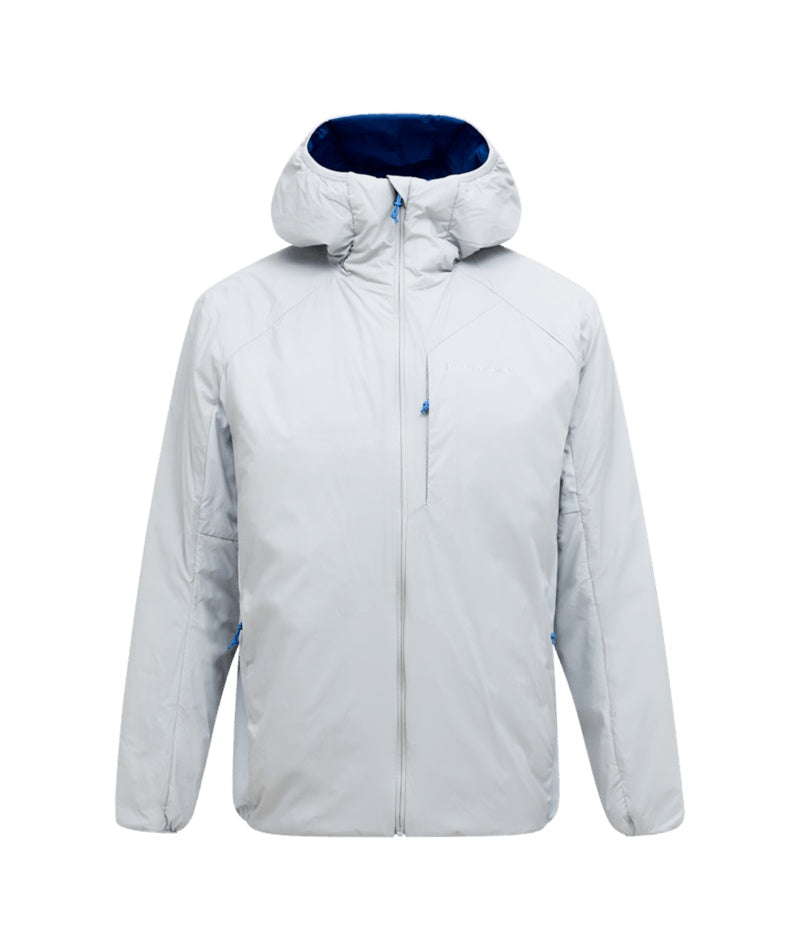 Freelight Reversible Insulated Hood Jacket M Summit Smoke True Blue
