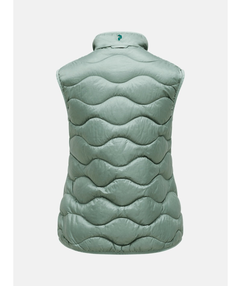 Helium Down Vest Women Green Valley