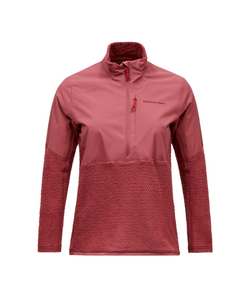 Freelight Polartec® Alpha™ Half Zip Women Wild Rouge