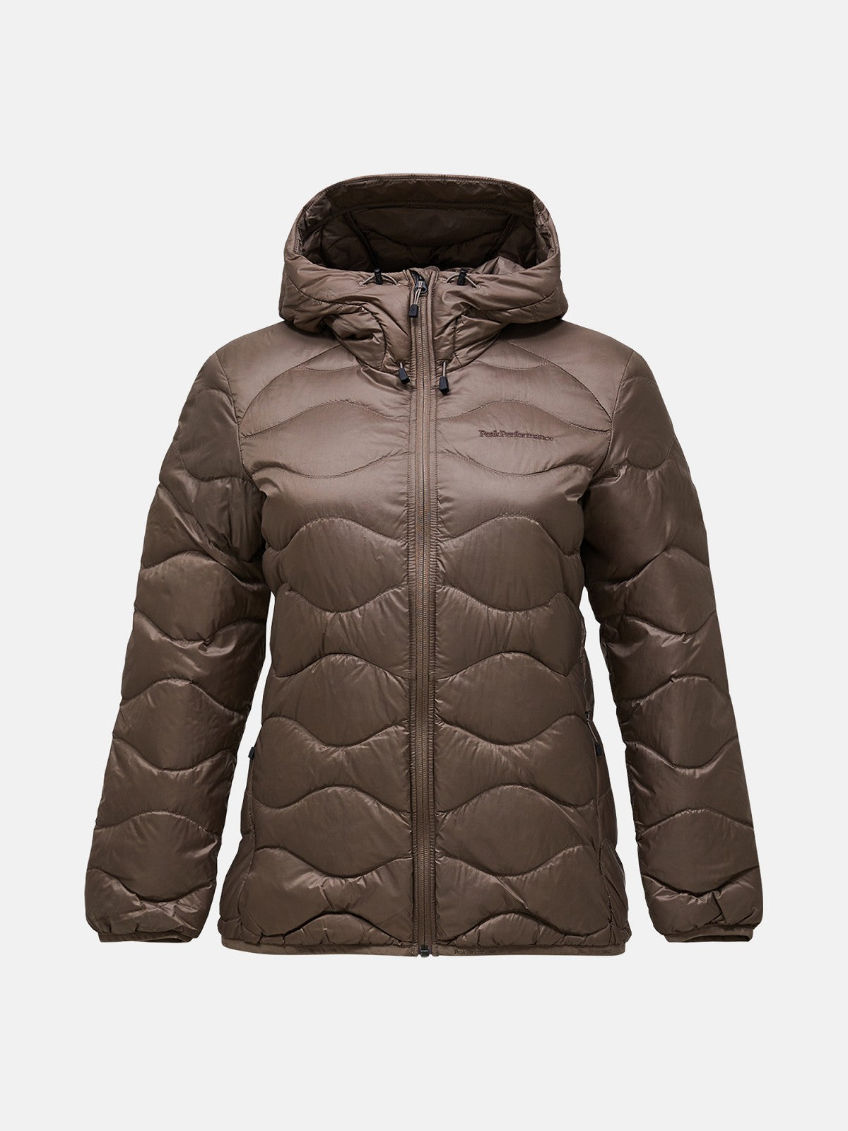 W Helium Down Hood Jacket-Terrain Tan