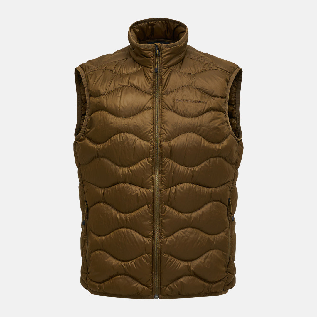 M Helium Down Vest-Meadow Moss
