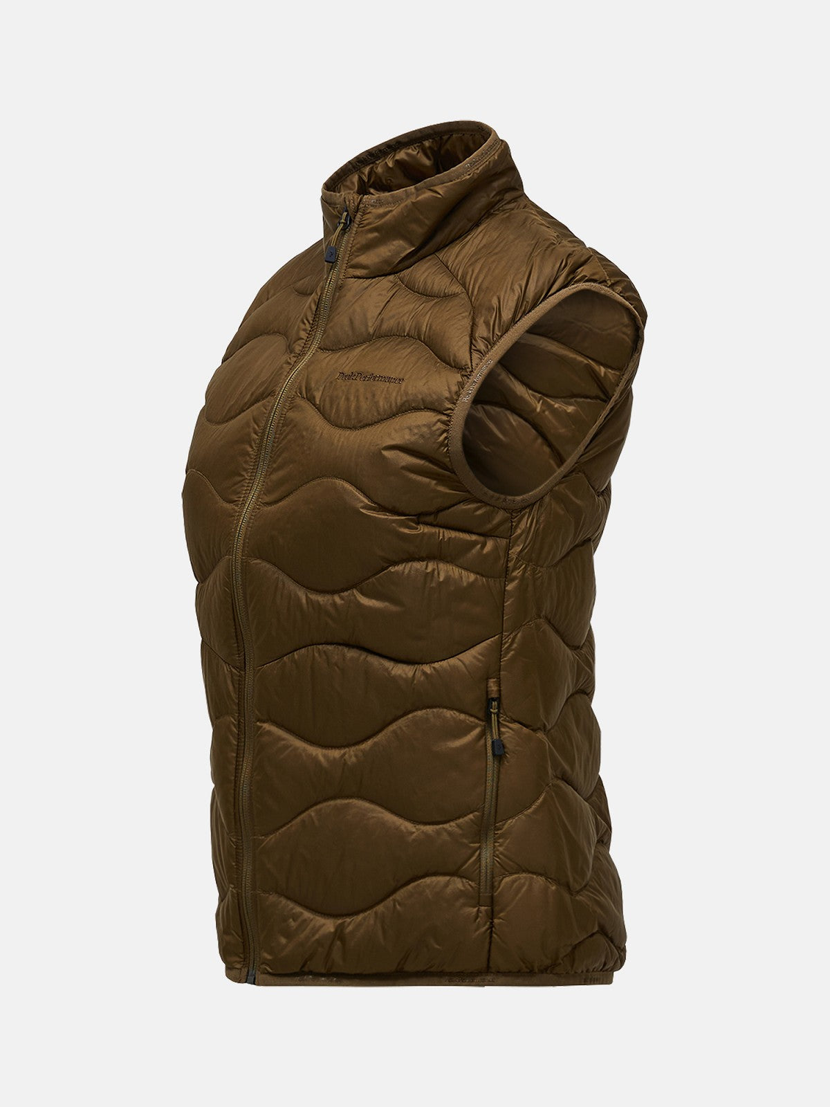 W Helium Down Vest-Meadow Moss