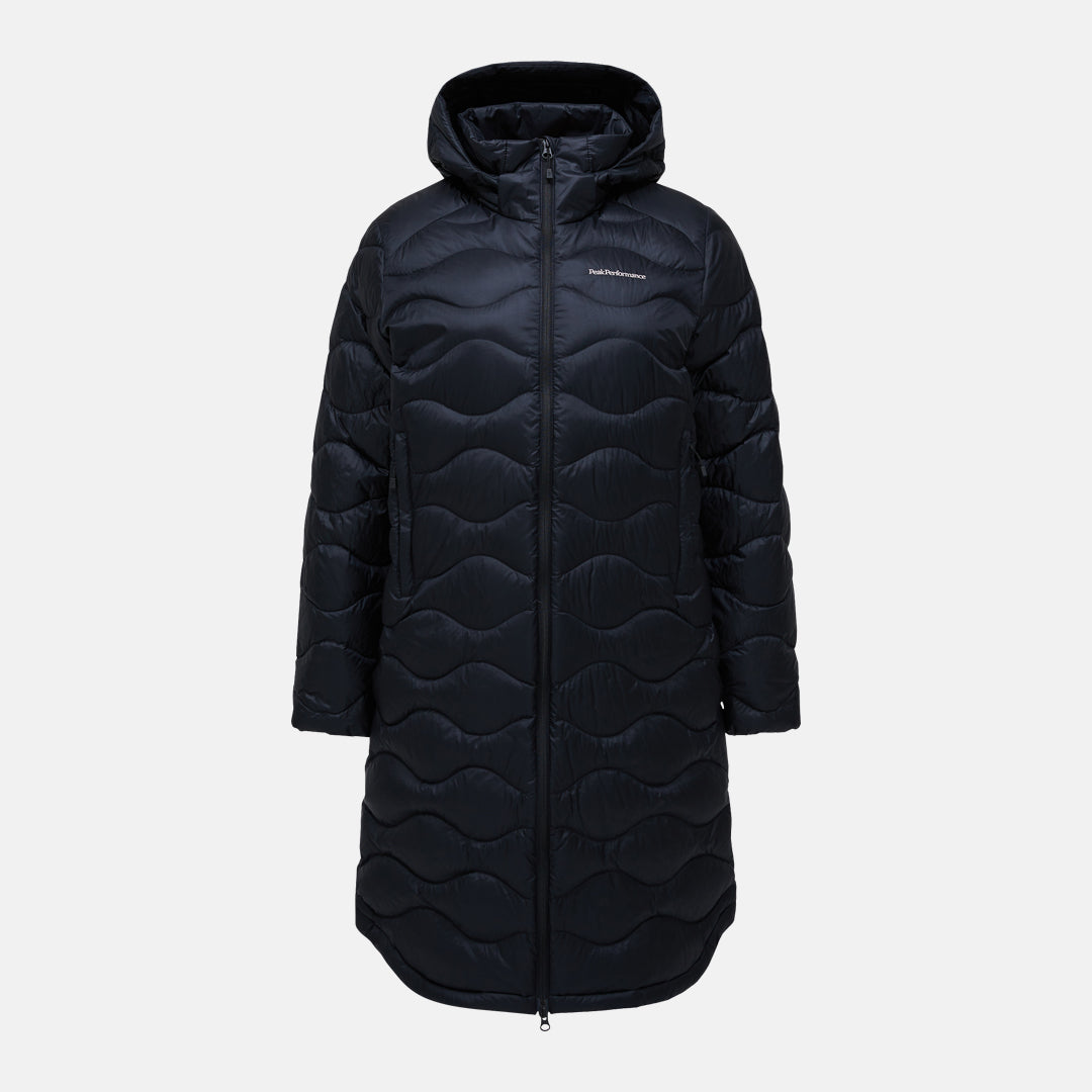 W Helium Down Coat-BLACK