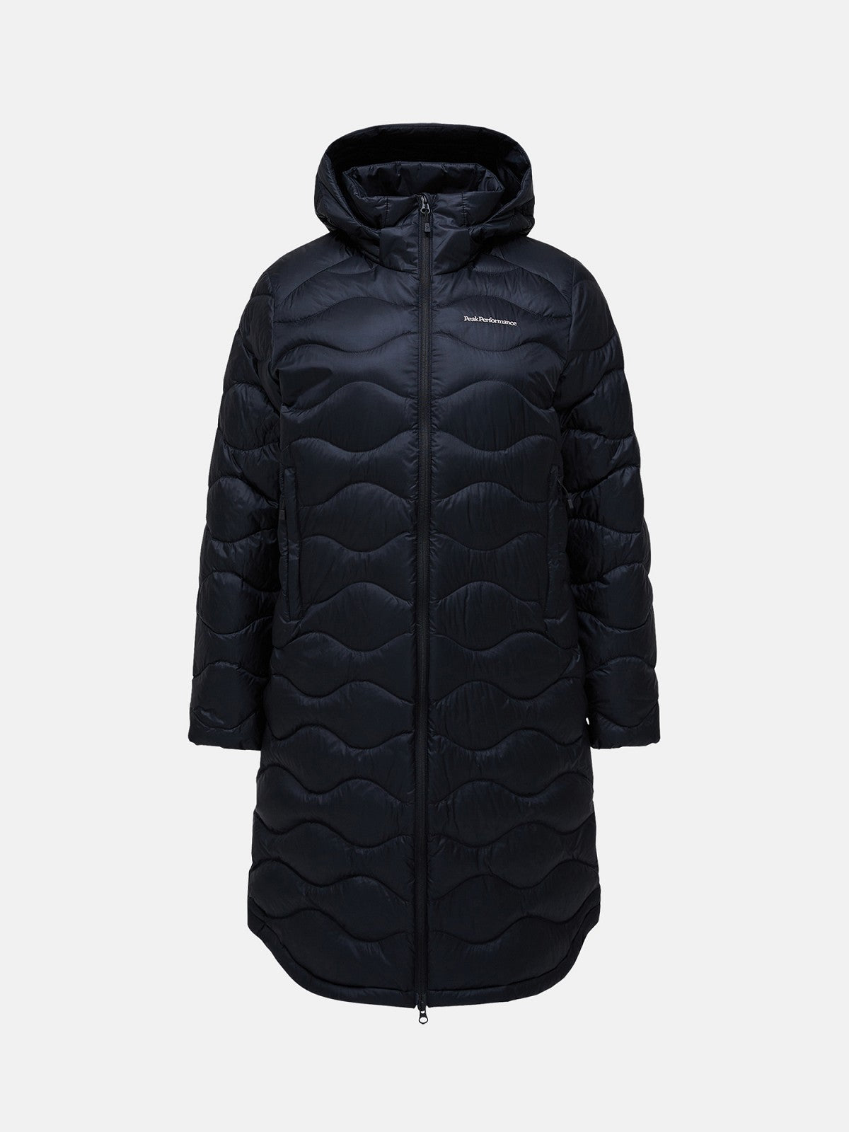 W Helium Down Coat-BLACK
