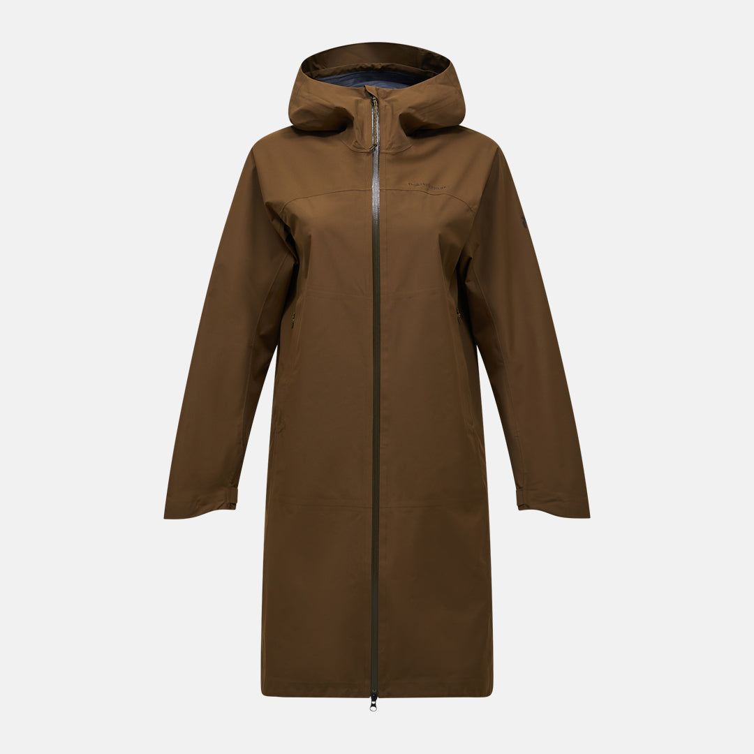W Treeline Shell Parka-Meadow Moss