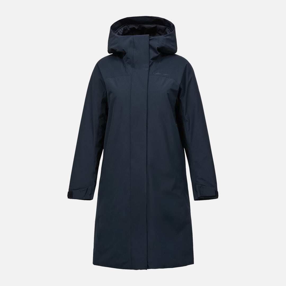 W Treeline Ins Parka-BLACK