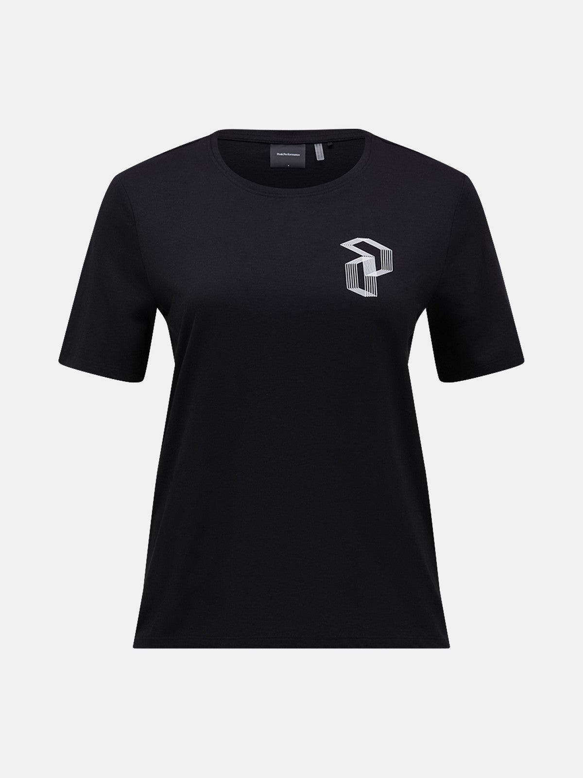W Explore Graphic Tee-BLACK-WHITE