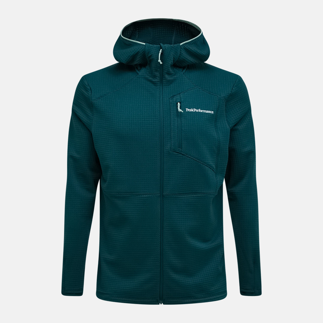 M Trail Polartec Zip Hood-PONDEROSA PINE